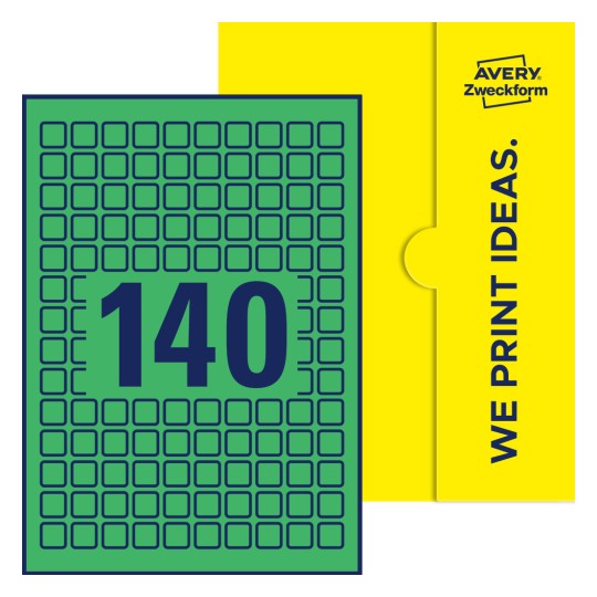E-PPW-15x15-S - Etykieta Kwadratowa, 15 x 15 mm
