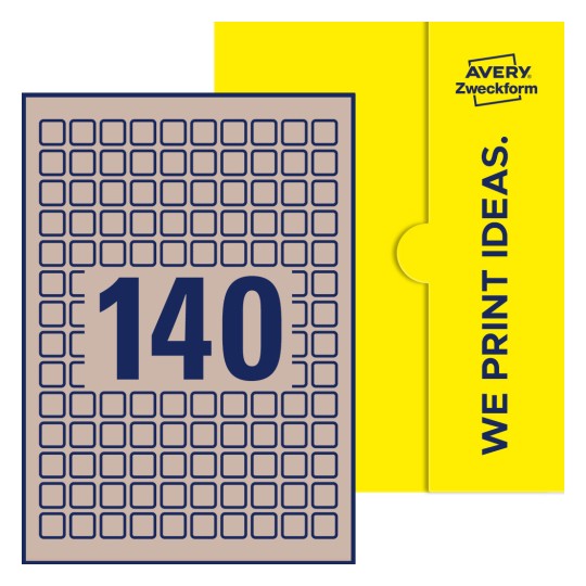 E-PPW-15x15-S - Etykieta Kwadratowa, 15 x 15 mm