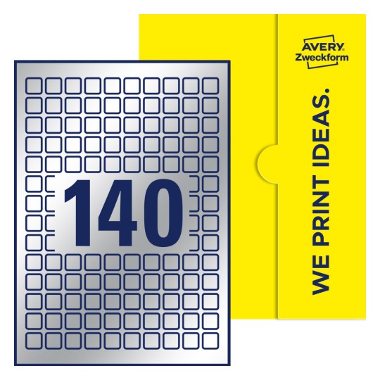 E-PPW-15x15-S - Etykieta Kwadratowa, 15 x 15 mm
