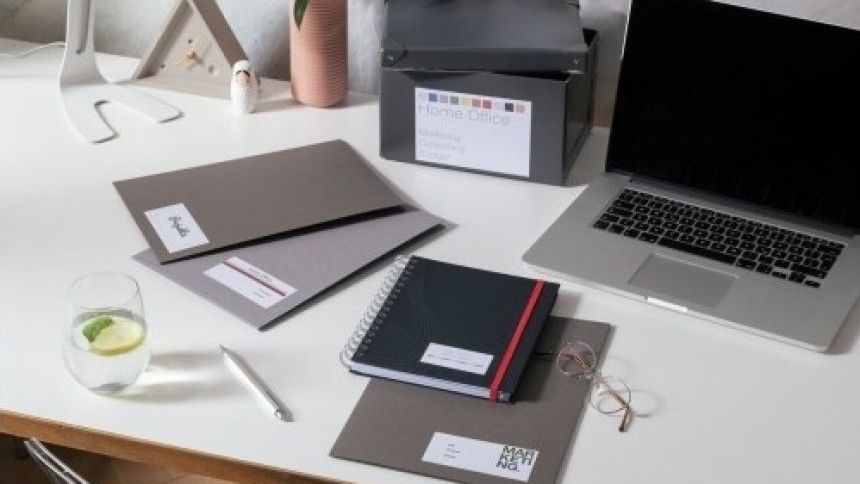 Etykiety użyte do home office