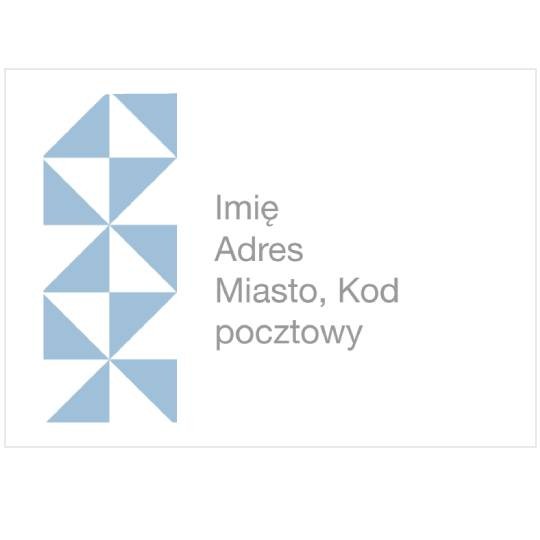 Prosty szablon do etykiet adresowych