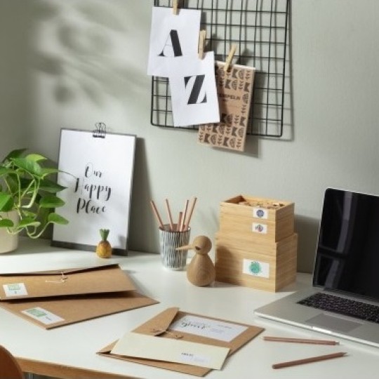 Etykiety użyte do home office