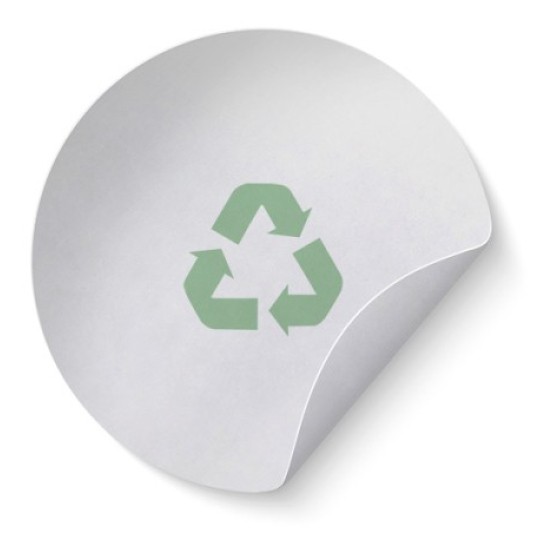 etykiety papierowe recyklingowane