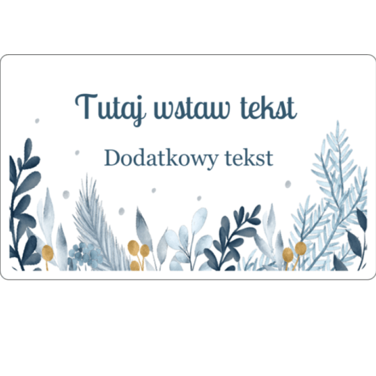Kartka gałązki