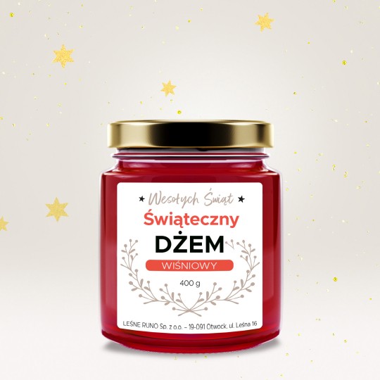 Świąteczne naklejki na produkty