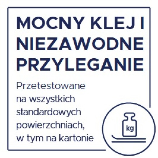 Mocny klej i niezawodne przyleganie