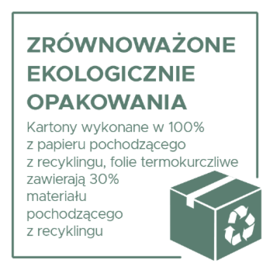 zrównoważone ekologicznie opakowanie