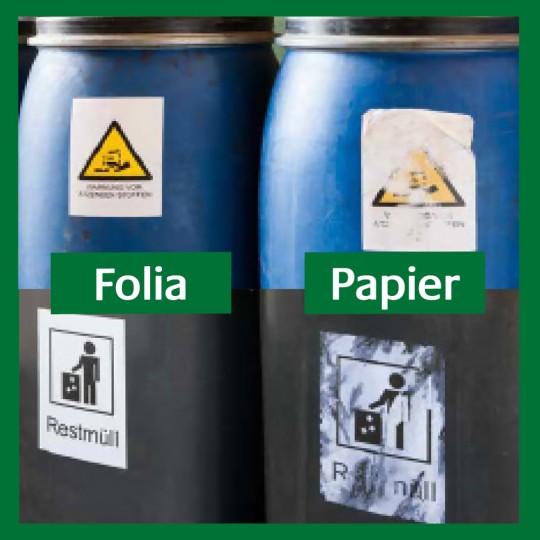 Etykiety foliowe a papierowe