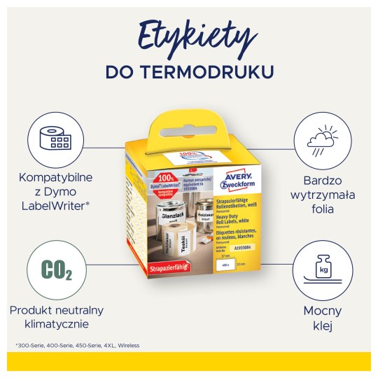 etykiety do termodruku