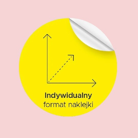Naklejki o własnym rozmiarze