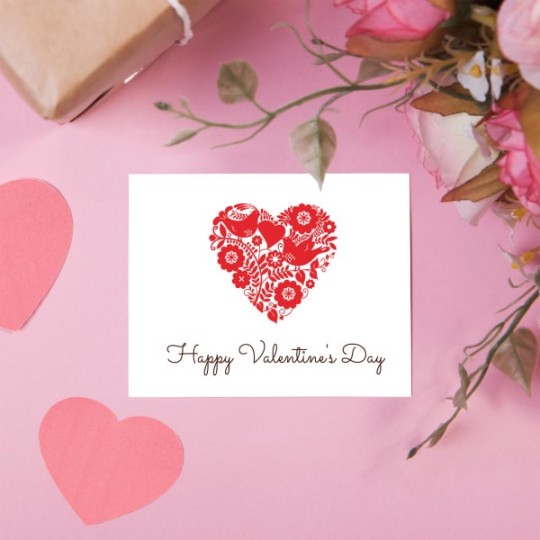 Karta Happy Valentines Day