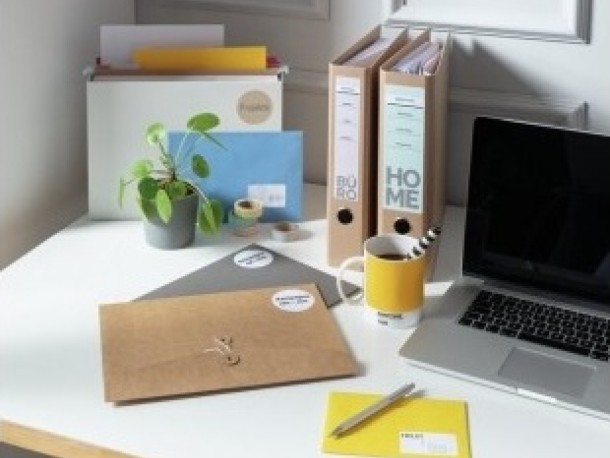 Etykiety użyte do home office