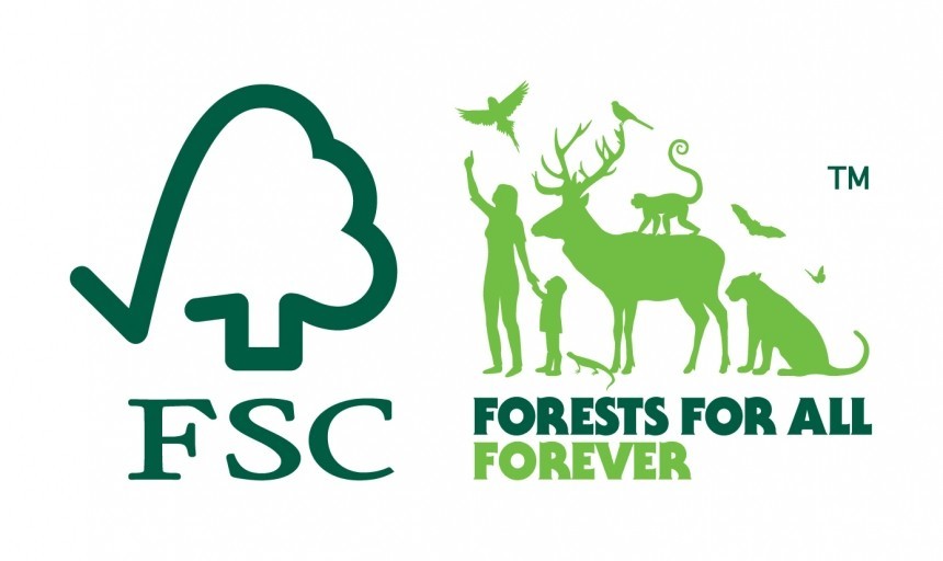Baner z ikoną FSC