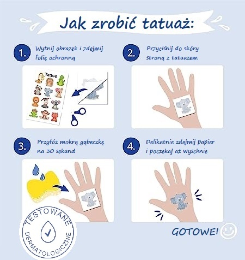 jak zrobić tatuaż instrukcja