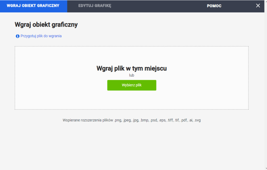 Prześlij swój projekt