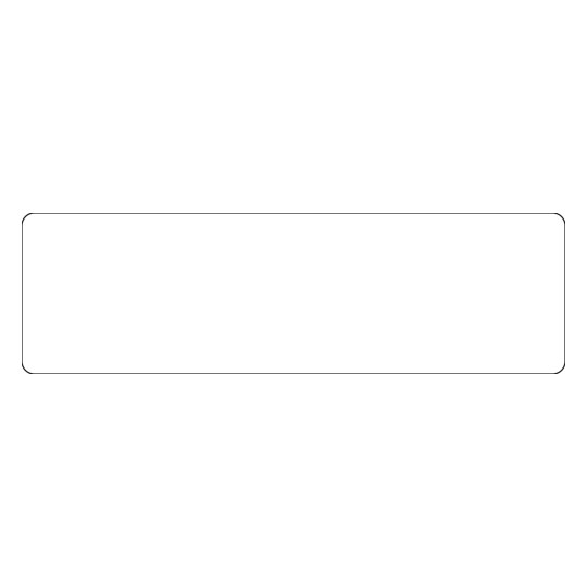 Rysunek wykroju pojedynczej arkuszu A4, artykuł: 3434, Etykiety frankujące, format: 128 x 38 mm, 1.000 etykiet/arkusz?