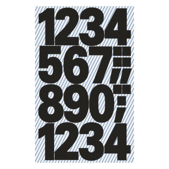 Arkusz pojedynczy, artykuł: 3785, etykiety z numerami, format: 85 x 160 mm, 14 naklejek/arkusz?