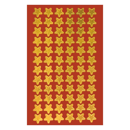 Ilustracja pojedynczy arkusz, artykuł: 52805, naklejki świąteczne, format: 85 x 160 mm, 72 naklejki/arkusz?