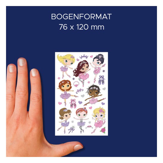 Porównanie wielkości z dłonią, artykuł: 59990, arkusz zestawu naklejek, format: 130 x 183 x 5 mm, kolor: kolorowy?