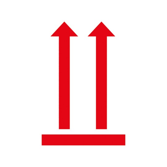 Pojedyncza ilustracja etykiety, artykuł: 7250, Symbol etykiet ostrzegawczych, format: 74 x 100 mm, etykiety/rolka?