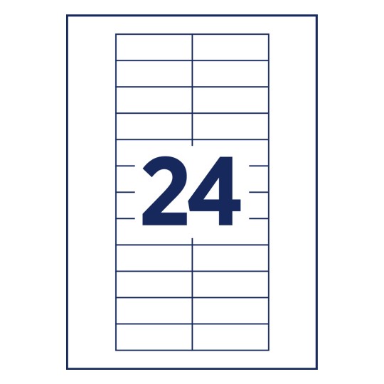 Rysunek wykroju pojedynczego arkusza A4, artykuł: POL20MA66-5DR, identyfikatory, format: 68 x 22 mm?