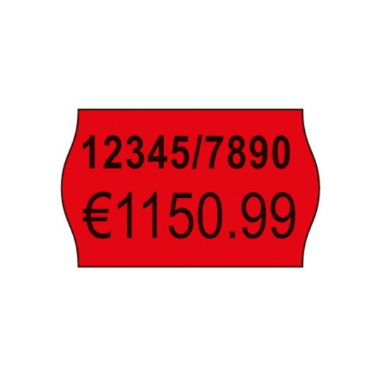 Pojedynczy obraz etykiety, Artykuł: RPLP1626, Etykiety cenowe, 2-liniowe, Format: 26 x 16 mm, 1.200 etykiet/rolka?