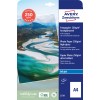 Ilustracja opakowania: Avery Zweckform Premium Inkjet Papier Fotograficzny, Artykuł: 2739, Format: 210 x 297 mm, Drukowanie: Inkjet, Zawartość: 50 arkuszy.