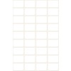 Rysunek pojedyńcza karta, artykuł: 3042, etykiety uniwersalne, format: 18 x 12 mm, 36 etykiet/arkusz?