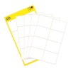 Opakowanie z arkuszami etykiet: Avery Zweckform Etykiety uniwersalne, artykuł: 3078, format: 38 x 29 mm, zawartość: 40 etykiet / 5 arkuszy, 8 etykiet/arkusz.