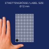 Porównanie rozmiaru z ręką, artykuł: 3140, arkusz punktów oznaczenia, format: ⌀ 12 mm, kolor: czarny?