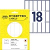 Opakowanie z arkuszem etykiet: Avery Zweckform etykiety uniwersalne, artykuł: 3327, format: 50 x 19 mm, zawartość: 486 etykiet / 27 arkuszy, 18 etykiet/arkusz.