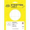 Obrazek opakowania: Avery Zweckform etykiety uniwersalne Non A4 do ręcznego opisu, artykuł: 3340, format: 62 x 19 mm, zawartość: 396 etykiet / 33 arkusze, 12 etykiet/arkusz.