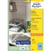 Opakowanie: Avery Zweckform Kolorowe Etykiety, trwałe, Produkt: 3449, Format: 70 x 37 mm, Nadaje się do druku: atramentowego, laserowego czarno-białego, kolorowego, Zawartość: 2.400 etykiet / 100 arkuszy, 24 etykiety/arkusz?