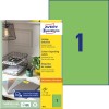Opakowanie z arkuszem etykiet: Avery Zweckform Kolorowe Etykiety, Artykuł: 3472, Format: 210 x 297 mm, Drukowanie: Inkjet, laser czarno-biały, laser kolorowy, Zawartość: 100 etykiet / 100 arkuszy, 1 etykieta/arkusz?