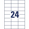 Rysunek wykrojnika pojedynczego arkusza A4, Artykuł: 3474-200, Etykiety uniwersalne, Format: 70 x 37 mm, 24 etykiety/arkusz?