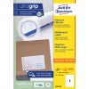 Opakowanie: Avery Zweckform uniwersalne etykiety, trwałe, artykuł: 3478-200, format: 210 x 297 mm, do drukarek: atramentowe, laserowe czarno-białe, kolorowe lasery, zawartość: 220 etykiet / 220 arkuszy, 1 etykieta/arkusz.