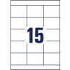 Rysunek wykroju pojedynczego arkusza A4, artykuł: 3669-200, uniwersalne etykiety, format: 70 x 50,8 mm, 15 etykiet/arkusz?