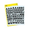 Opakowanie z arkuszem etykiet: Avery Zweckform etykiety literowe, Artykuł: 3780, Format: 85 x 160 mm, Zawartość: 104 naklejki / 2 arkusze, 52 naklejki/arkusz.