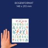 Porównanie rozmiaru z ręką, artykuł: 51060, jeden arkusz naklejek, format: 148 x 210 mm, kolor: kolorowy.