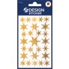 Opakowanie: Z-Design, Artykuł: 52252, Naklejki świąteczne, 85 x 160 mm, Mała paczka, 27 naklejek / 1 arkusz.