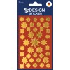 Opakowanie: Z-Design, Artykuł: 52804, Naklejki świąteczne, 85 x 160 mm, Małe opakowanie, 78 naklejek / 2 arkusze.