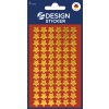Obrazek opakowania: Z-Design, Artykuł: 52805, Naklejki świąteczne, 85 x 160 mm, Małe opakowanie, 144 naklejki / 2 arkusze.