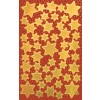 Ilustracja pojedynczego arkusza, artykuł: 52806, naklejki świąteczne, format: 85 x 160 mm, 48 naklejek/arkusz.