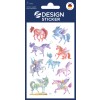 Opakowanie: Z-Design, Artykuł: 53148, Naklejki dla dzieci, 85 x 160 mm, Małe opakowanie, 9 naklejek / 1 arkusz.
