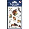 Opakowanie: Z-Design, Artykuł: 53483, Naklejki dla dzieci, 85 x 160 mm, Małe opakowanie, 22 naklejki / 2 arkusze.