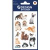 Opakowanie: Z-Design, Artykuł: 53574, Naklejki dla dzieci, 85 x 160 mm, Małe opakowanie, 36 naklejek / 3 arkusze