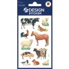 Opakowanie: Z-Design, Artykuł: 53720, Naklejki dla dzieci, 85 x 160 mm, Małe opakowanie, 33 naklejki / 3 arkusze.