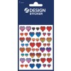 Opakowanie: Z-Design, artykuł: 55209, naklejki błyszczące, 85 x 160 mm, małe opakowanie, 44 naklejki / 1 arkusz.