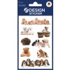 Ilustracja opakowania: Z-Design, artykuł: 55972, Naklejki dla dzieci, 85 x 160 mm, małe opakowanie, 24 naklejki / 3 arkusze.