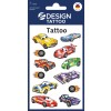 Opakowanie: Z-Design, Artykuł: 56685, Tatuaże dla dzieci, 85 x 160 mm, Małe opakowanie, 9 tatuaży / 1 arkusz.